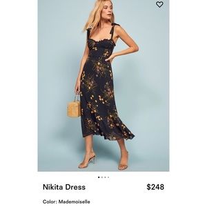 Reformation Nikita dress in Mademoiselle size 4